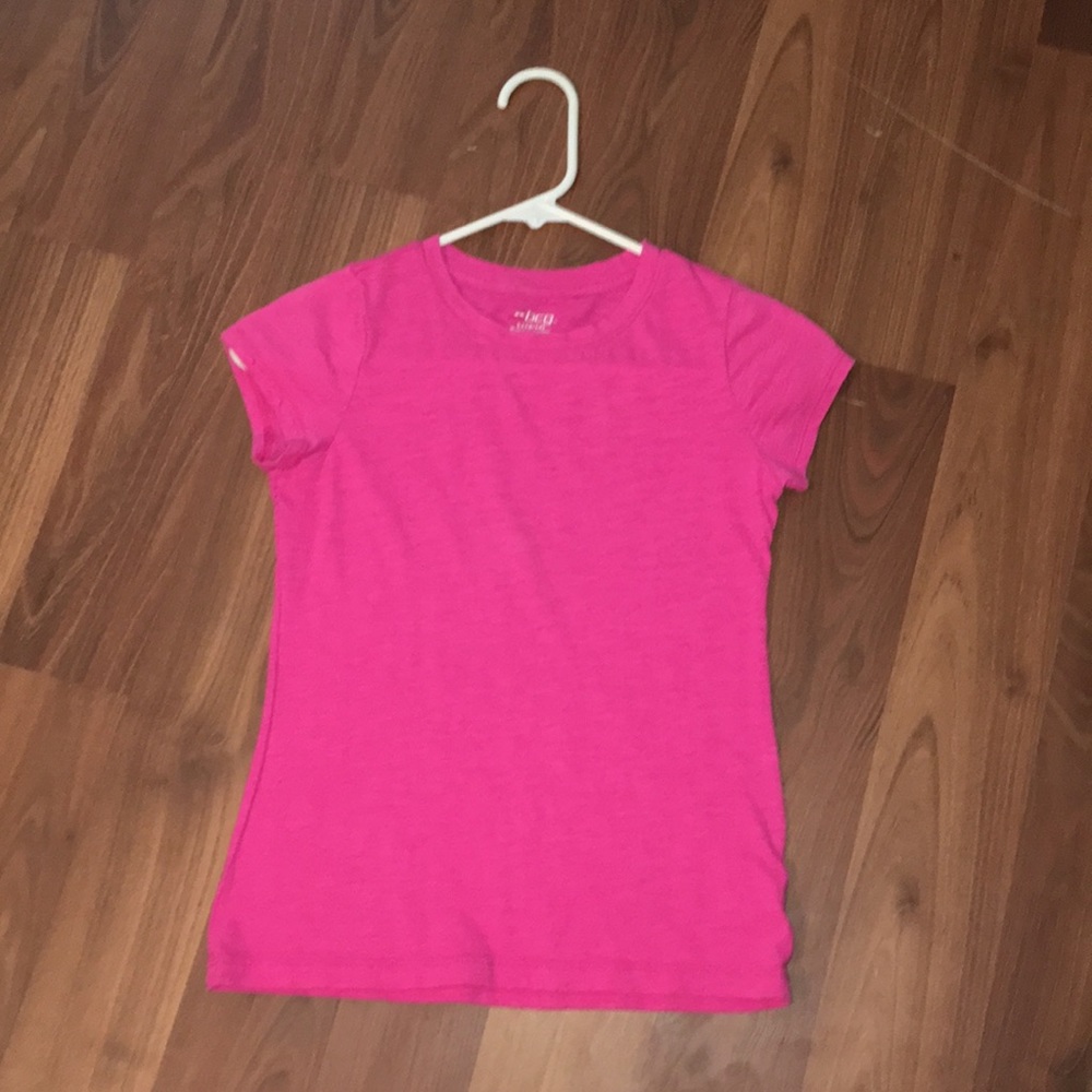 BCG girls shirt pink. LG size 12-14